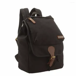 Backpack Men's Women's Canvas Leather Cotton Bag Rucksack Mountaineering Book School Casual Backpacks For Travel