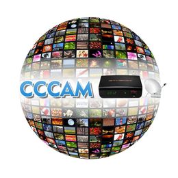 2024 CCCam Oscam ICam 8 Lines Poland Germany Slovakia UK Italy Austria Europe for Satellite TV Receiver F65677