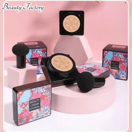 Creams Magic Foundation Mushroom Head Air Cushion CC Cream Waterproof Brighten Foundation Cream Women Base Makeup Face Korean Cosmetics