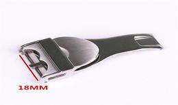 18mm Folding Buckle Watch Accessories For Strap Butterfly Button Solid Steel Clasp Band Bands247s4341875