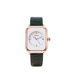 Factory direct sales watches, wholesale of women's watches, fashionable square luminous quartz belt watch, women's watches