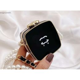 Channelss Small Incense Chanells Chain Small Square Bag CC Female 2024 New Fashion Clutch Shoulder Bag Accessories Mini Mouth Red Bag Pe 9174
