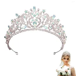 Hair Clips Woman Crown Baroque Headdress Wedding Temperament Simple Style Sparkling For Gown Dress Hairstyle Making Tool