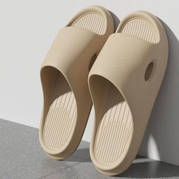 Slippers Summer Men Flip Flops Women Soft Sole Bathroom Indoor Non-Slip Home Shoes Beach Sandals Comfort Shower Slides