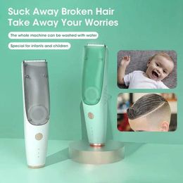 Hair Trimmer Baby Barber Adult Silent Waterproof Lace Sleep USB Charging Q240427