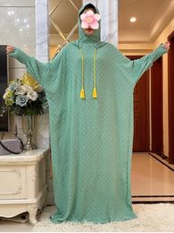 Ethnic Clothing Muslim Two Hatst Abaya African Dress Batwing Sleeve Arab Dubai Long Woman Evening Robe Kaftan Moroccan Wedding Caftan