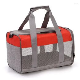 Dog Carrier Portable Mesh HandBag BackpackTravel Bag Pet With Machine Washable Liner Airline Approved Multiple Colors