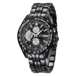 Orologi da polso genuino xinew marchio es for uomo reloj hombre band in lega di moda semplice day quartz montres de marque luxe q240426