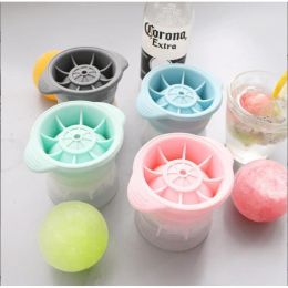 Tools Silicone Sphere Ice Cube Mould Home Kitchen Stackable Slow Melting Ice Ball Round Jelly Making Mould For Cocktail Whiskey Drink