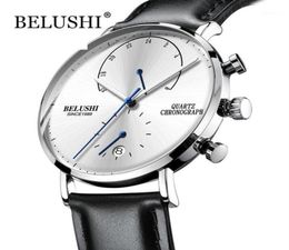 Mens Waterproof Watches Leather Strap Slim Quartz Casual Business Mens Wrist Watch Top Brand Belushi Male Clock 2020 Fashion1248x7340385