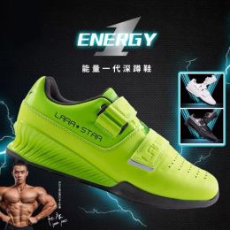 Boots New Arrival Weight Lifting Training Shoe for Couples Designer Green Orange Squat Shoes Men Brand Gym Shoes Couples Squat Shoe