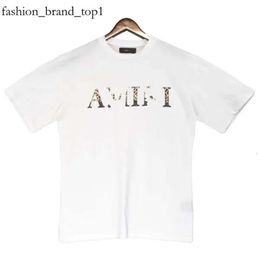 Designer Tshirt Men Mens Amirir Shirt Graphic Luxury Summer Tops Designs Classic Amirir Oversized Amirir T Shirt Quick Dry Women Trendy Cotton Fashion Pullover 6330