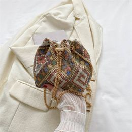 Bolsa de ombro de corrente de pérolas casuais para mulheres com bolsas de pérolas boêmias de pérolas de tira de pérolas para mulheres tira crossbody