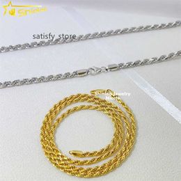 Wholesale Price Solid Silver Jewellery 1.2mm 1.3mm 2mm 3mm 4mm Gold Plated Necklace 925 Sterling Silver Rope Chain