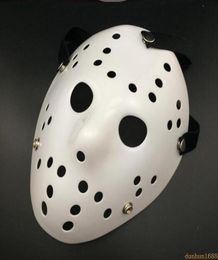 Halloween WHite Porous Men Mask Jason Voorhees Freddy Horror Movie Hockey Scary Masks For Party Women Masquerade Costumes5298433