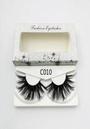 3027 mm Mink Eyelashes Dramatic Long Mink Lashes Makeup Full Strip Lashes 25mm False Eyelashes 3D Mink Eyelashes Reusable7634669