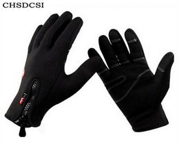 CHSDCSI 2018 Windproof luvas de inverno Tactical Mittens for Men Women Warm gloves tacticos fitness luva winter guantes moto S10256122134