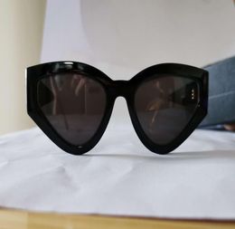 Gold Metal Black Grey Cat Eye Style Sunglasses Sonnenbrille gafas de sol Women Fashion glasses UV400 Protection Eyewear Top Quqali5309357