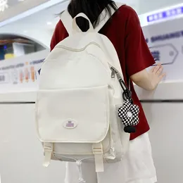School Bags Trendy Female Waterproof College Backpack Fashion Girl Travel Bag Ladies Cute Student Cool Women Laptop Book