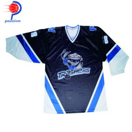 Hockey Custom Names and Number with Sublimation s Printing Ice Hockey Jersey for Games