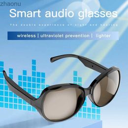 Sunglasses New F07 Smart Glasses Anti Blue Light Stereo Dual Speaker Touch Headphones Listening to Music Calls Wireless Bluetooth SunglassesXW
