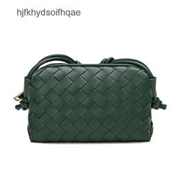 Bags Leather Designer Soft Bag Lady Small Bottgaas Loop Womens Veneeta Purse Square Autumn Shoulder Winter Woven Mess IZSA