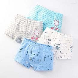 Underpants Children's Boxer Cosy Pure Cotton Boys Panties Middle And Small Children Panty Big Underwear Boy Shorts