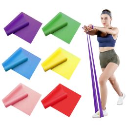 Equipments Yoga Pilates Resistance Band Long Training Stretch Bands for Physical Therapy Lower Body home Strength Elastic Exercise Bands