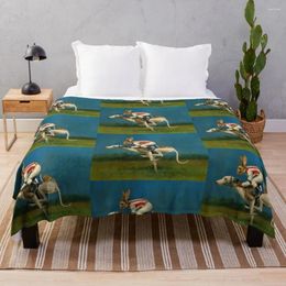 Blankets Whippet Racer Throw Blanket And Throws Large Quilt Comforter Cute