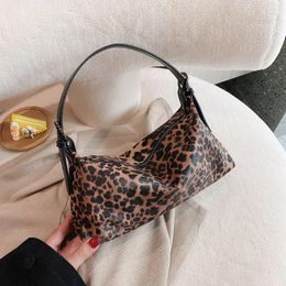 Bag Fashion Animal Pattern Messenger Women Leopard Zebra Retro Shoulder Handbags Simple Female Daily Crossbody Bags 2024
