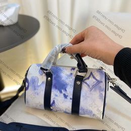 24ss Women Shoulder Bag Luxurys Designers Ink and wash halo dyeing Tote Flowers Shopping Bags Shouder Handbag Crossbody Bags Pouch purs Bveu