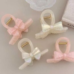 Hair Clips Barrettes Womens hair clip claw accessories butterfly pins crabs retro fashion capture trends lead Korean sweetheart