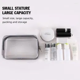 Storage Bags Transparent Waterproof PVC Travel Bag Cosmetic Sundries Large Capacity Creative Fresh Bathroom