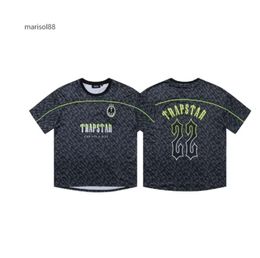 Men's T-Shirts Limited New Trapstar London Men's T-shirt Short Sleeve Unisex Blue Shirt For Men Fashion Harajuku Tee Tops Male T Shirts Fashion Clothing 45434