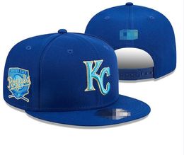 American Baseball Royals Snapback Los Angeles Hats New York Chicago LA NY Pittsburgh Luxury Designer San diego Boston Casquette Sports OAKLAND Adjustable Caps a