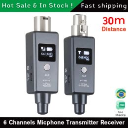 Microphones Microphone Wireless System Wireless Microphone Transmitter System Uhf Dsp Transmitter Receiver for Micphone Vs Jayete C 01