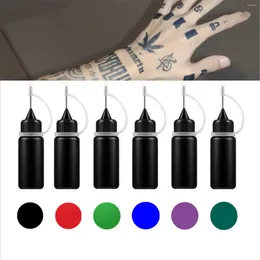 Tattoo Inks Professional Ink Water Colours Magenta Not Permanent Black Temporary Waterproof Pigments Mix Solution Body Natural Art