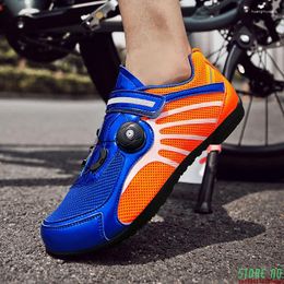 Cycling Shoes Men Professional Mountain Bike Outdoor Bicycle ShoesMaVamp And Glossy Vamp Available