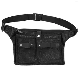 Hairdressing Hair Scissors Storage Pouch Barber Waist Bag Belt Salon Organiser Canvas Oxford