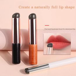 Makeup Brushes Professional Round Head Lip Brush Concealer Tool Lipstick Applicator Silicone Women Beauty