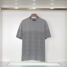 Fashion Designer Of Luxury Pattern Print Mens T-shirts Black Newest Style Polos T Shirts Men Women High Quality Short Sleeve Tees S-2XL