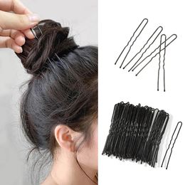 50PCS/set U-shape Hair Clip Girls New Styling Tools Hair Bun Word Clip Hairpin Women Fashion Bun Head Holder Hair Accessories