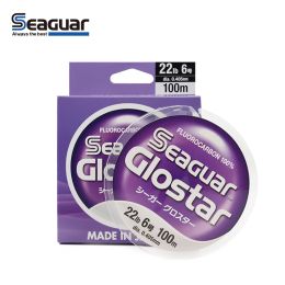 Accessories Seaguar Glostar 100% Linhas Pesca Fluorocarbon Line 0.1650.74mm 4lb70lb Carbon Fibre Monofilament Seawater Fishing Tackle Wire