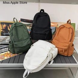 Backpack Travel Bookbag Korean Large Capacity Canvas Backpacks Women Kawaii Students Preppy Bag For Teenage Girls Boy School