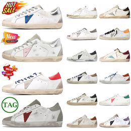 2024 New Fashion Italy Brand Golden Goode Superstar Designer Do-old Dirty Shoes Luxury Never Stop Oreaming Star Trainers Luxury Low Suede Flat Leather Women Sneakers