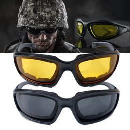 Eyewears Military Motorcycle Glasses Tactical Polarised Men Shooting Glasses Airsoft Glasses for Camping Hiking Cycling Glasses Sunglasse