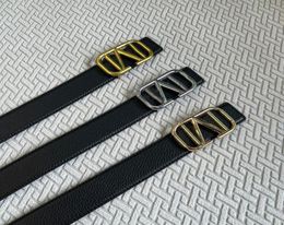 Mens Belts Women Designers Luxury Belt Vintage Pin Needle V Buckle Beltss Width 38cm Casual Cintura Fashion Cinture Lichee Black 1111551