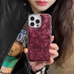 Cell Phone Cases Korean Luxury Glossy UP Crocodile Hard Leather Phone Case For iphone 15 14 13 12 Pro Max Fashion Shockproof Back Cover Funda J240426