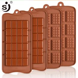 Moulds SJ 3D Chocolate Mould Silicone Cake Mould Cake Decorating Tools DIY Chocolate Baking Tools NonStick Jelly&Candy Mould