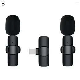Microphones Wireless Mic High-quality Mini Clip-on Microphone For Video Recording With Stable Signal Noise Reduction Audio